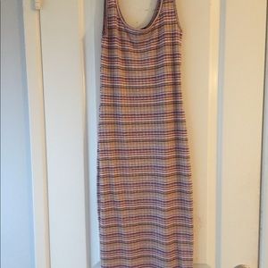 🌺Striped midi dress